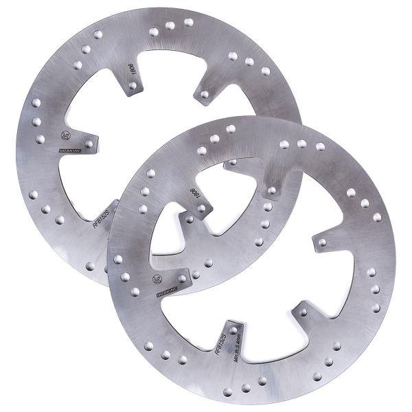 Coppia dischi freno anteriori Braking R-Fix Gilera Fuoco 500 2007-2014