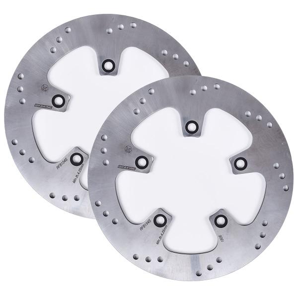 Coppia dischi freno anteriori Braking R-Fix Kymco Xciting 500 2004-2009
