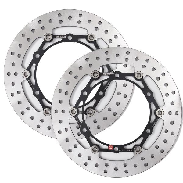 Coppia dischi freno anteriori Braking R-Flo Yamaha Tmax 500 2008-2011
