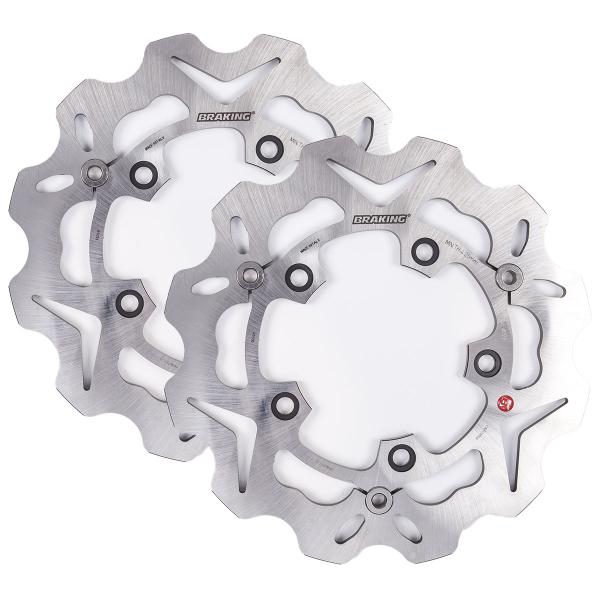 Coppia dischi freno anteriori Braking S3 Kymco Xciting 250 2004-2008