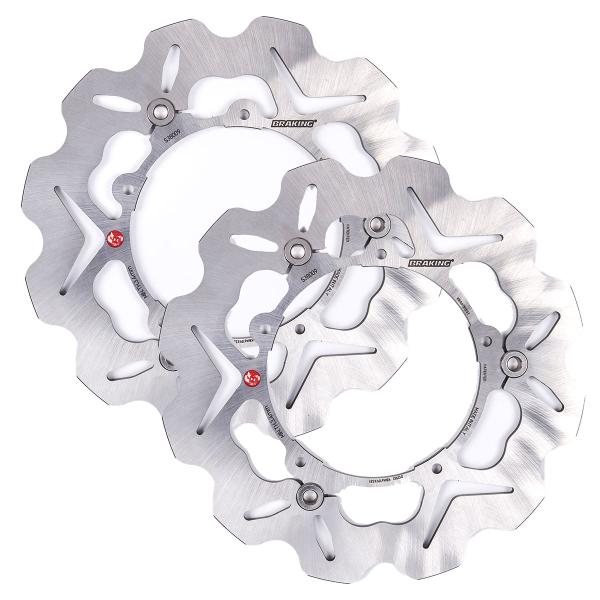 Coppia dischi freno anteriori Braking S3 Piaggio X9 Evolution 500 2003-2007