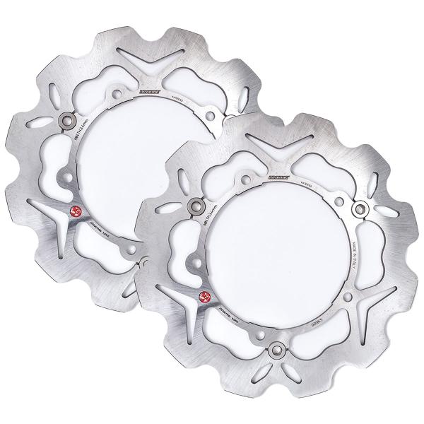 Coppia dischi freno anteriori Braking S3 Yamaha Tmax 530 SX ABS 2017-2019