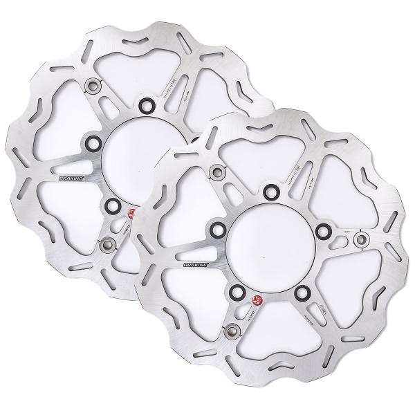 Coppia dischi freno anteriori Braking S3 Kymco Xciting 400 2012-2016