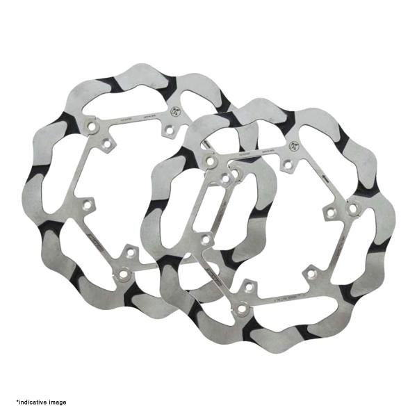 Coppia dischi freno anteriori Braking Batfly Triumph Speed Twin 1200 2019-2023