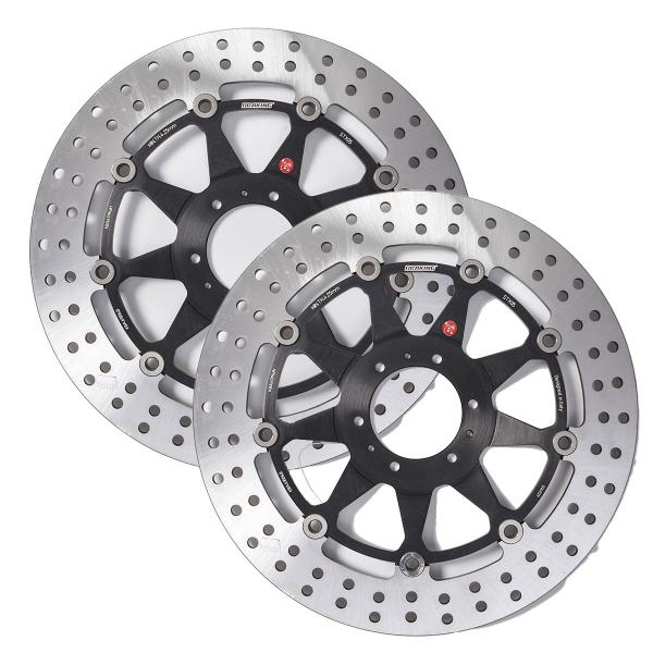 Coppia dischi freno anteriori Braking R-Stx Honda VFR800 V-TEC ABS 2002-2013