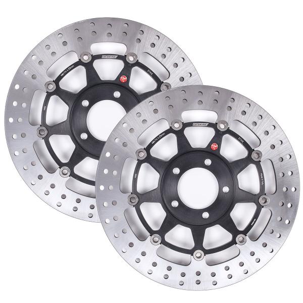Coppia dischi freno anteriori Braking R-Stx Suzuki GSF1200 Bandit 1996-2005