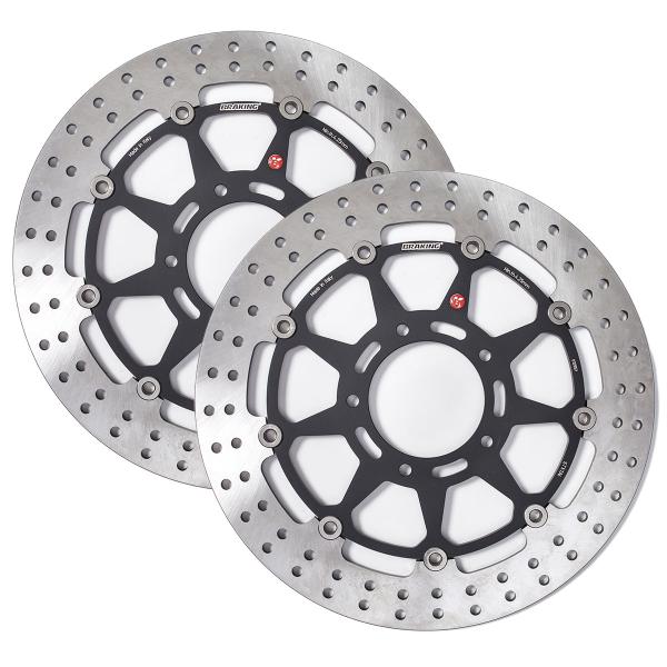 Coppia dischi freno anteriori Braking R-Stx Mv Agusta Brutale 675 2012-2014