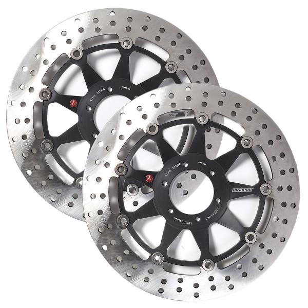 Coppia dischi freno anteriori Braking R-Stx Honda CB FOUR 400 1997