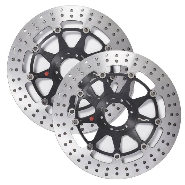 Coppia dischi freno anteriori Braking R-Stx Honda VFR750R 1988-1991
