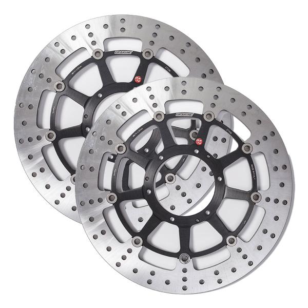 Coppia dischi freno anteriori Braking R-Stx Honda CBR929RR 2000-2001