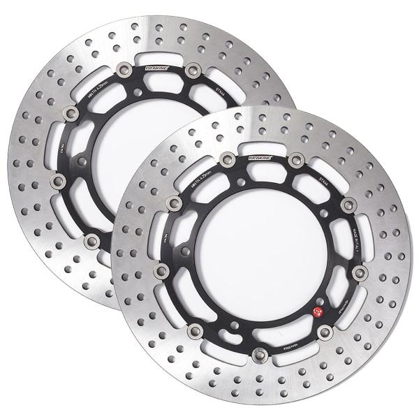 Coppia dischi freno anteriori Braking R-Stx Yamaha MXT Niken GT 850 2019-2020