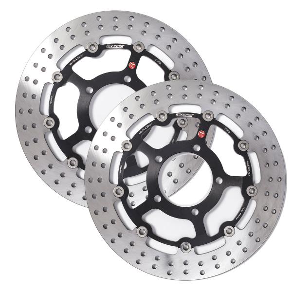 Coppia dischi freno anteriori Braking R-Stx Kawasaki Versys 650 2007-2014