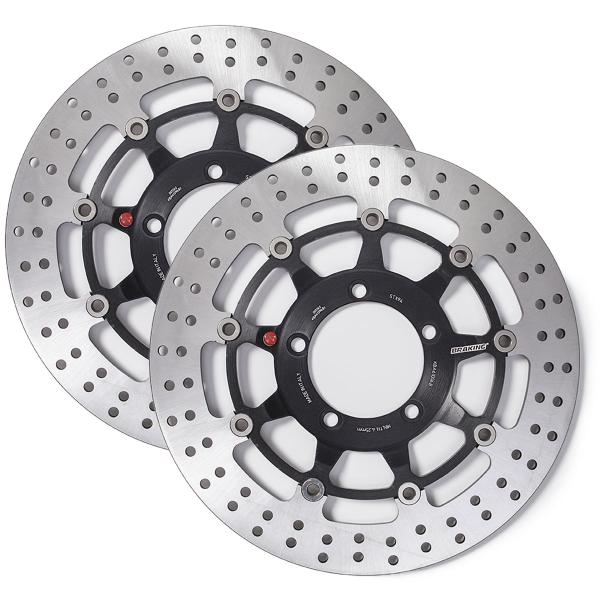 Coppia dischi freno anteriori Braking R-Stx Triumph Daytona 675 2006-2016