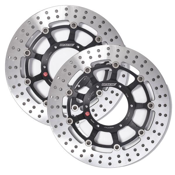 Coppia dischi freno anteriori Braking R-Stx Honda CBR600F 2011-2013