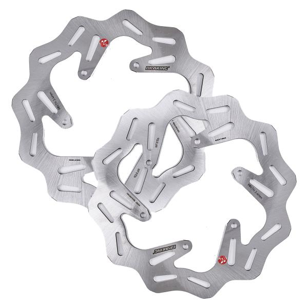 Coppia dischi freno anteriori Braking W-Fix Gilera Fuoco 500 2007-2014