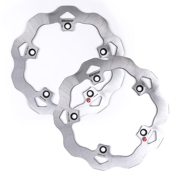 Coppia dischi freno anteriori Braking W-Fix BMW C Evolution 2014-2021