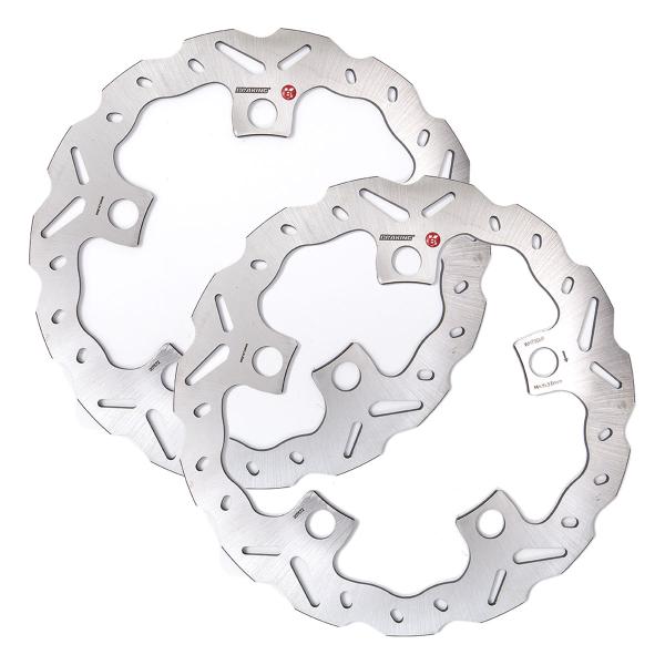 Coppia dischi freno anteriori Braking W-Flo Honda CrossTourer 1200 2012-2018