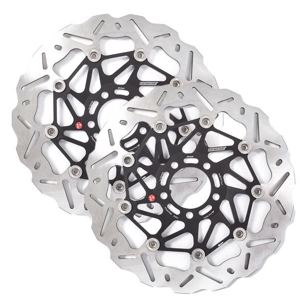 Braking SK2 front Pair of brake discs Kawasaki ZRX1100 1997-2000