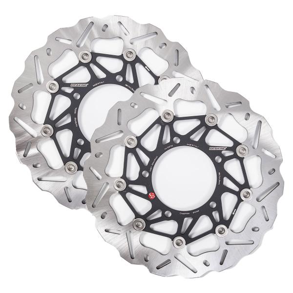 Coppia dischi freno anteriori Braking SK2 Suzuki VZR Intruder M 1800 2008-2012