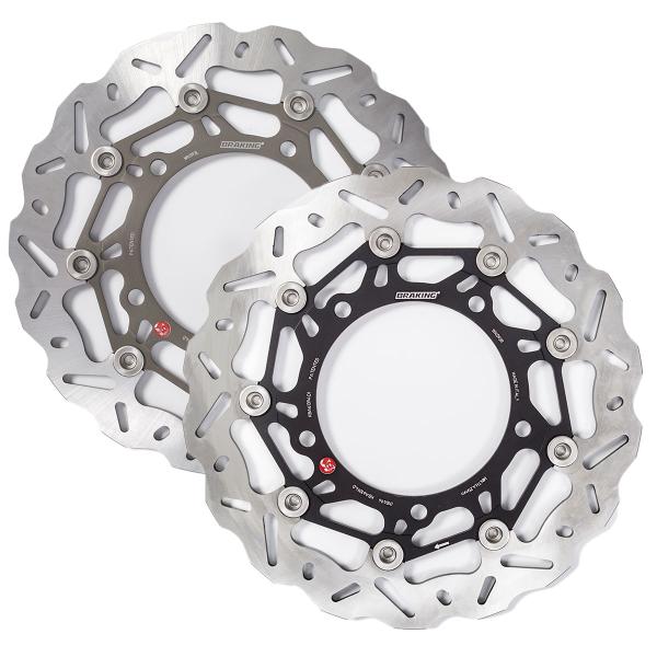 Coppia dischi freno anteriori Braking SK2 Suzuki Gladius 650 2009-2014