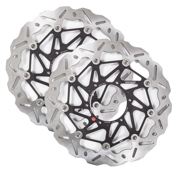 Coppia dischi freno anteriori Braking SK2 Honda CBR1000RR 2008-2015