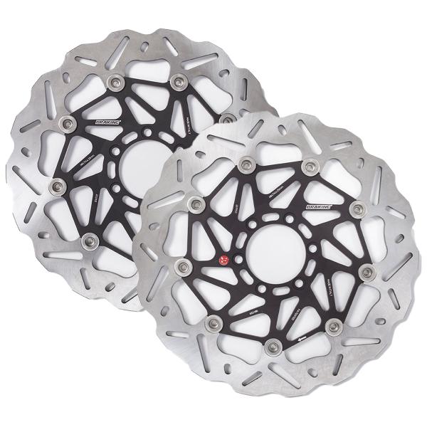 Coppia dischi freno anteriori Braking SK2 KTM Supermoto 950 2005-2007