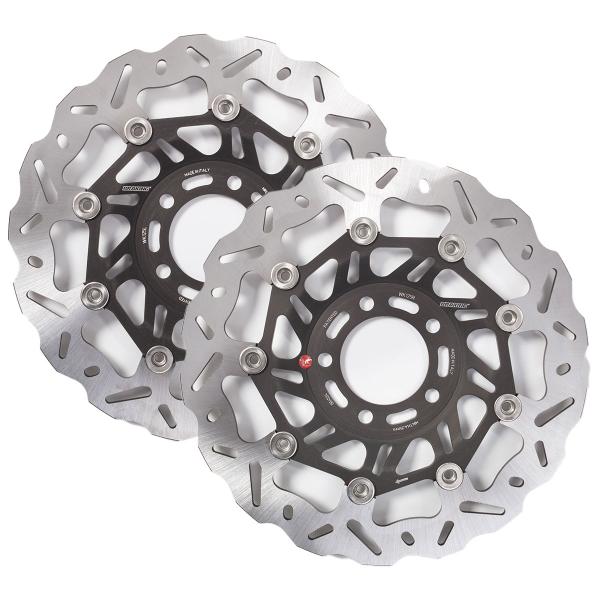 Coppia dischi freno anteriori Braking SK2 Suzuki GSXF750 1998-2003