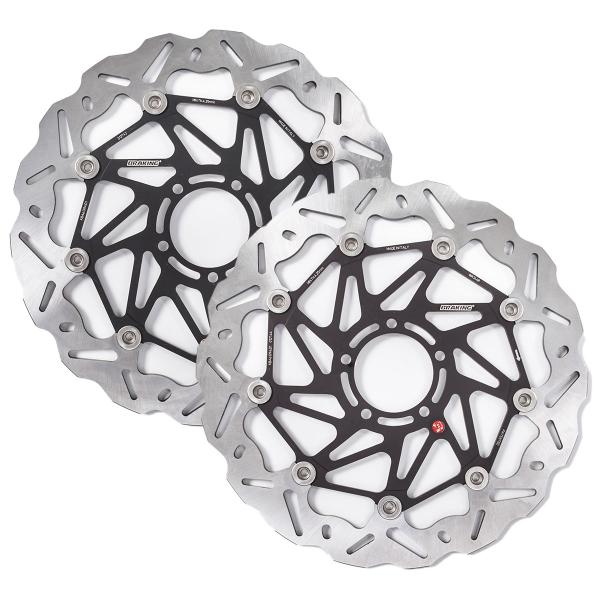 Coppia dischi freno anteriori Braking SK2 KTM SuperDuke GT 1290 ABS 2016-2020