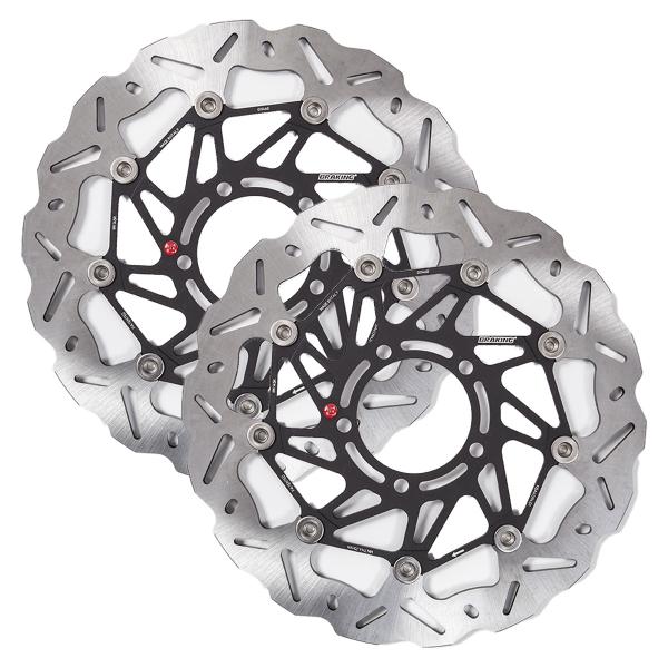 Coppia dischi freno anteriori Braking SK2 Kawasaki ZX10R ABS 2016-2018