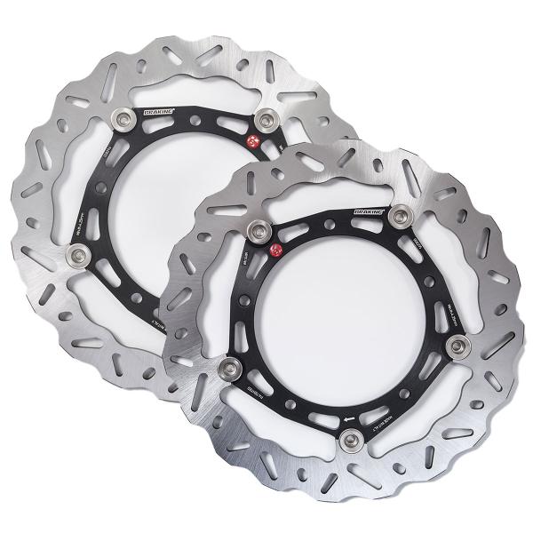 Coppia dischi freno anteriori Braking SK2 Yamaha XTZ700 Tenere 2019-2021