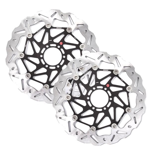 Coppia dischi freno anteriori Braking SK2 Aprilia RSV4 Factory 1100 2019-2020