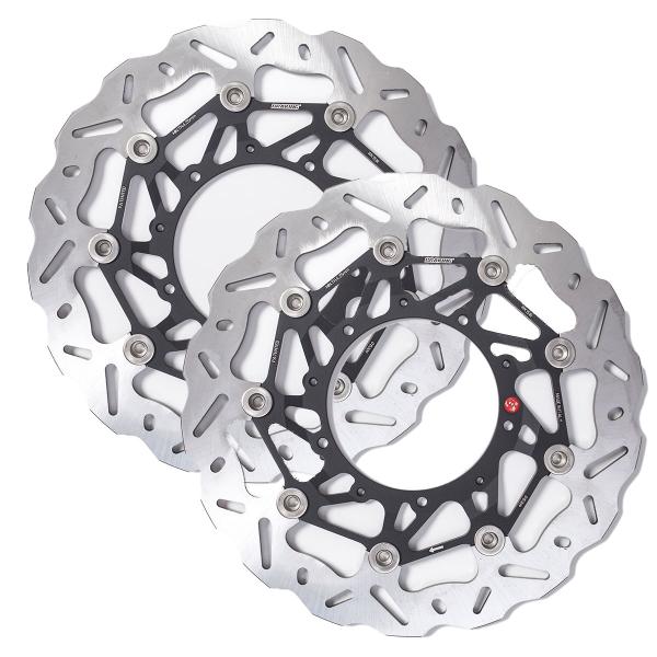 Coppia dischi freno anteriori Braking SK2 Honda Xadv 750 2017-2021