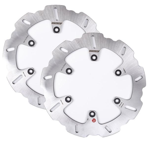 Coppia dischi freno anteriori Braking W-Fix Yamaha FJ1100 1984-1985