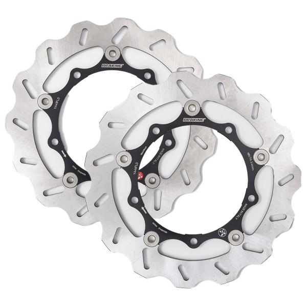 Braking W-flo front Pair of brake discs Yamaha Tmax 560 ABS 2020-2023