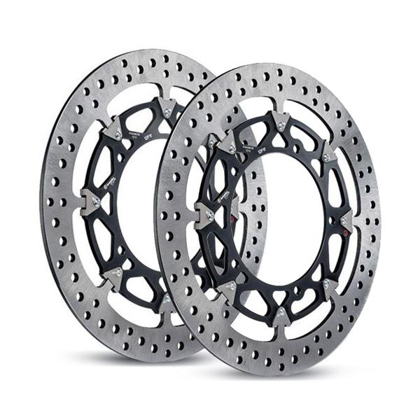 Coppia dischi freno anteriori Brembo T-Drive 320mm Triumph Speed Triple 1050 2007-2013