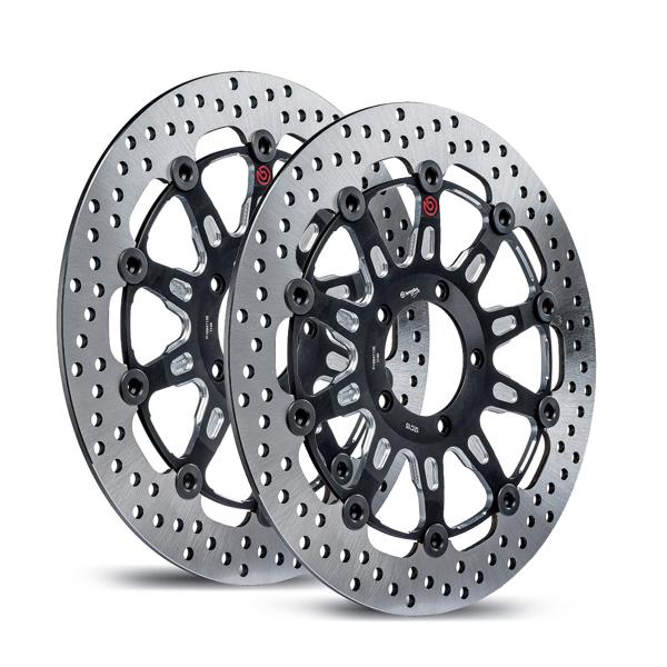 Coppia dischi freno anteriori Brembo The Groove 300mm Yamaha FZ6S Fazer ABS 2006-2007