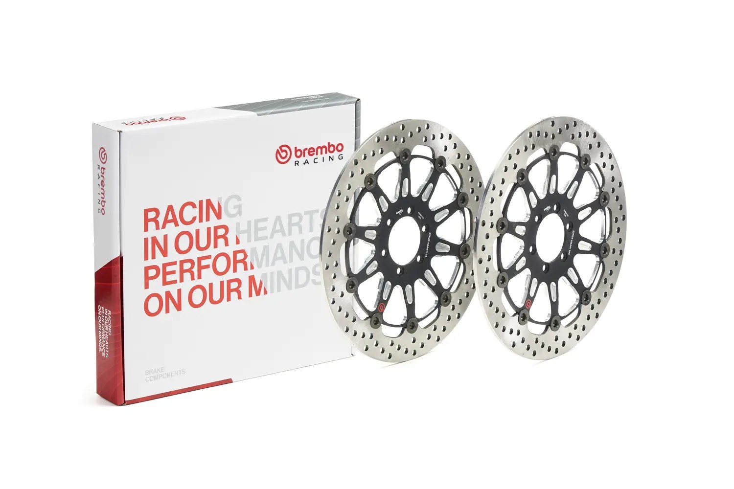 Brembo Racing 320 Groove front brake discs Benelli TNT899 Century Racer 2011-2014