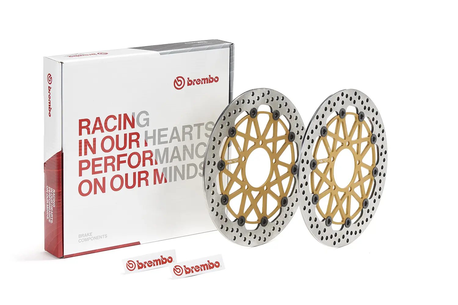 Brembo Racing 320 Supersport front brake discs Kawasaki ZZR1400 ABS 2006-2021