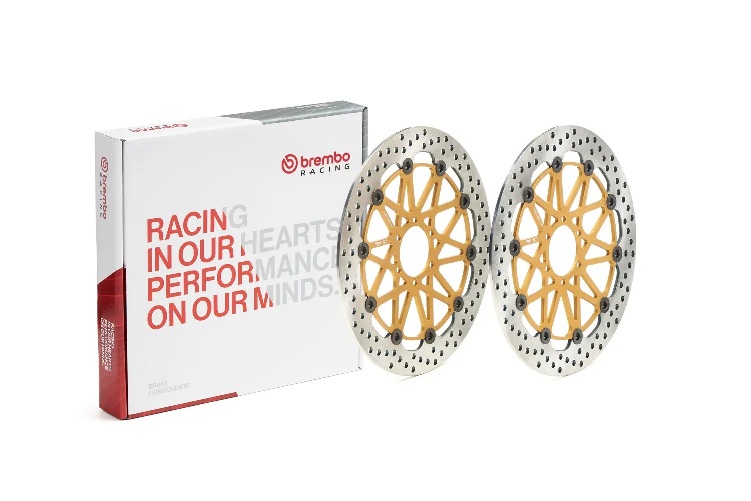 Dischi freno anteriori Brembo Racing 320 Supersport Aprilia Dorsoduro Factory 750 2010-2013