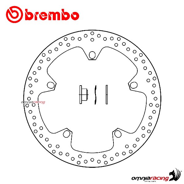 Disco freno Brembo Serie Oro anteriore fisso per BMW F800R 2009>