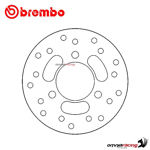 Disco freno Brembo Serie Oro anteriore fisso per Sym Cha-Cha 50 1999>