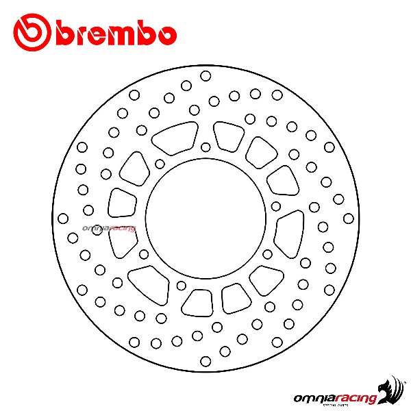 Disco freno Brembo Serie Oro posteriore fisso per Yamaha XT600/XT600E 1986>1995