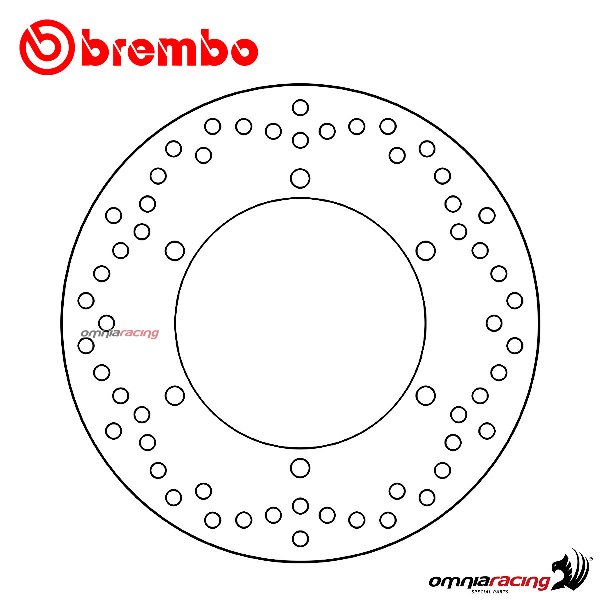 Brembo Serie Oro rear fixed brake disc for Yamaha YZF R6 1999>2002