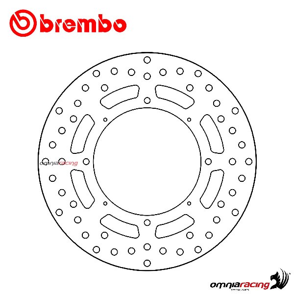 Disco freno Brembo Serie Oro anteriore fisso per Honda XR650R 2000>2007