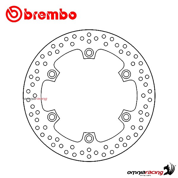Brembo Serie Oro front fixed brake disc for Honda SH300i Special 2013>2014