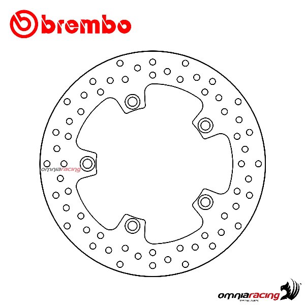 Disco freno Brembo Serie Oro anteriore fisso per Tgb X-Motion 300 2010>2017