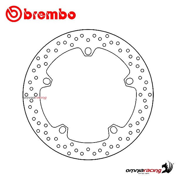 Brembo Serie Oro front fixed brake disc for BMW R1200C Independent 2000>2004
