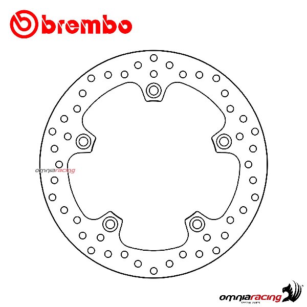 Disco freno Brembo Serie Oro anteriore fisso per BMW C600 Sport 2011>2015