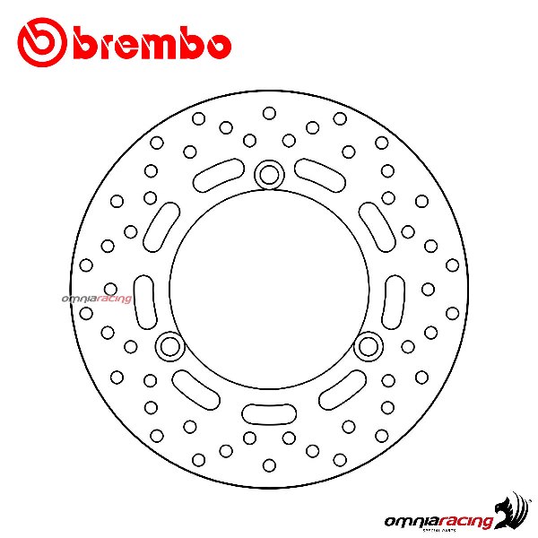 Brembo Serie Oro front fixed brake disc for Yamaha Nmax 150 2017>