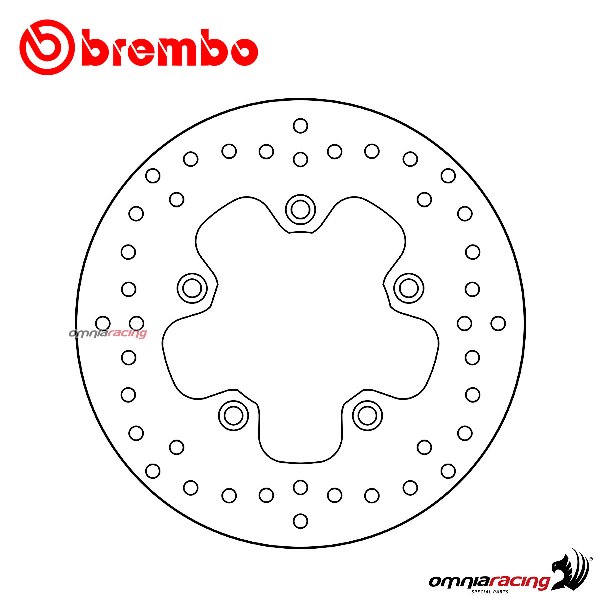 Disco freno Brembo Serie Oro anteriore fisso per Sym Symphony 125ST 2015>